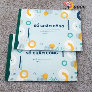 Sổ chấm công A4 100 tờ / Sổ Thu Chi /  Sổ Nhập Hàng ++++