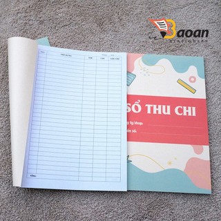 Sổ chấm công A4 100 tờ / Sổ Thu Chi /  Sổ Nhập Hàng ++++
