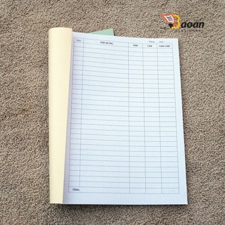 Sổ chấm công A4 100 tờ / Sổ Thu Chi /  Sổ Nhập Hàng ++++