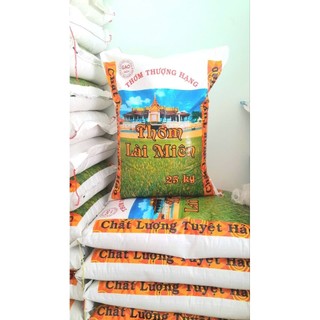 Gạo Lài Miên Thượng Hạng Bao 25Kg - Dẻo Thơm Ngon Cơm