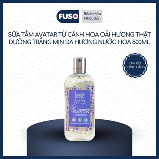 Sữa Tắm Avatar Từ Cánh Hoa Thật Dưỡng Trắng Mịn Da Hương Nước Hoa 500ml