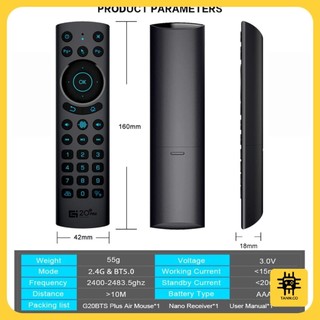 [HỎA TỐC] Điều Khiển TV G20S PRO BT 2 Chế Độ Kết Nối Bluetooth & 2.4Ghz | Trợ Lý Giọng Nói | Chuột Bay | Dễ Sử Dụng