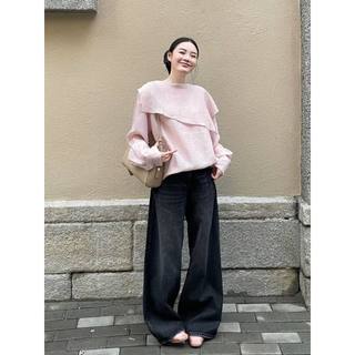 𝗦𝗮𝗹𝗹𝘆 - |LY LINEN| - Áo Linen tơ cổ tròn tay dài