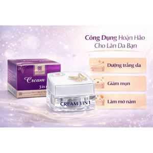 Kem Dưỡng Trắng Da Hatagold (kem bướm) Cream 3in1 – Hỗ Trợ Giảm Mụn, Mờ Nám, Dưỡng Ẩm Da – Hàng Chính Hãng