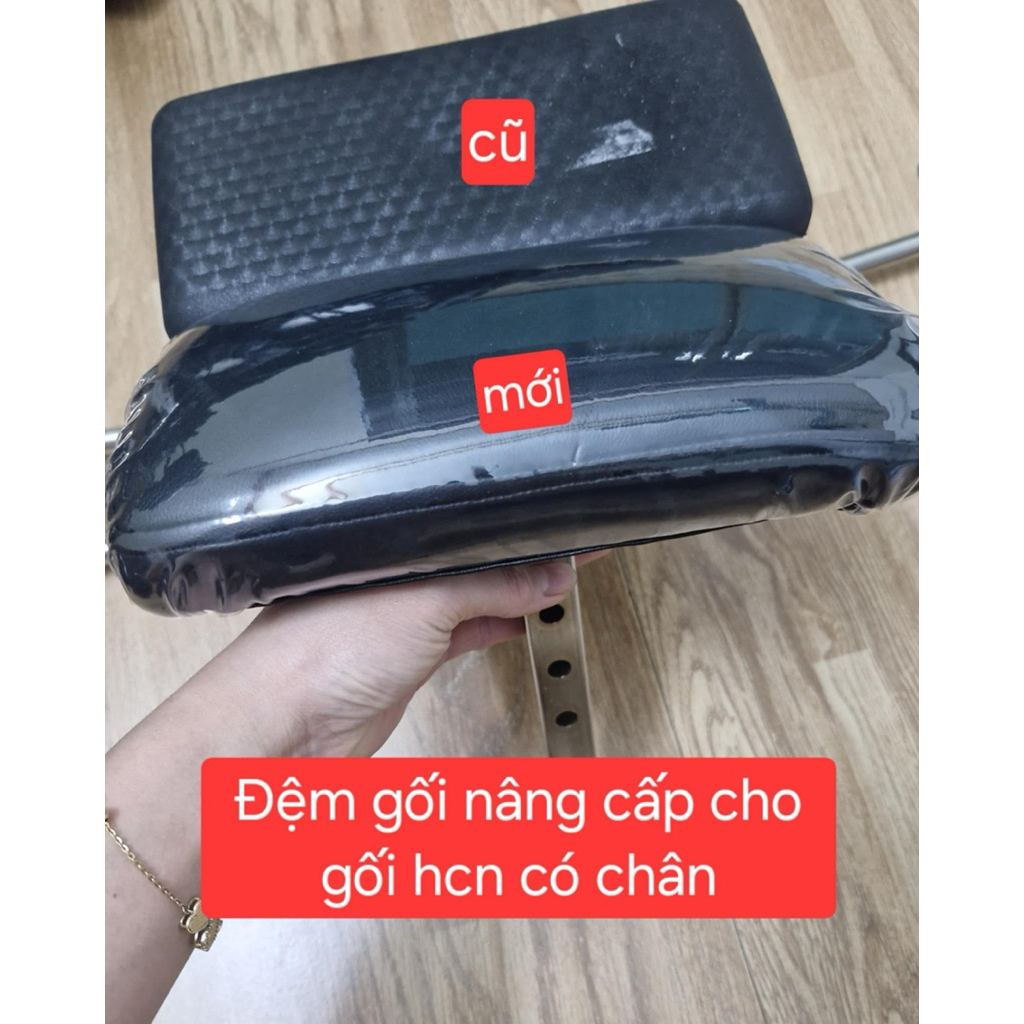 Đệm gối nâng cấp cho gối hcn(gối đệm kèm chân T)