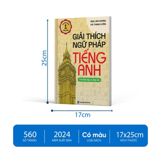 Sách - Combo Giải Thích Ngữ Pháp Tiếng Anh + Ngữ Pháp Tiếng Anh - Mai Lan Hương