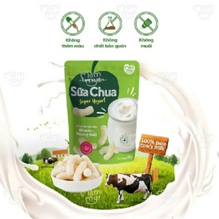 Bánh ăn dặm cho bé vị rau củ Mămmy giàu chất xơ, vitamin khoáng chất, hình que ngắn 25 gram
