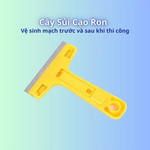SỦI CẠO SƠN, CẠO BỎ VẾT BẨN, TẨY KEO DÁN TƯỜNG – CÂY SỦI CÁN DÀI 30CM