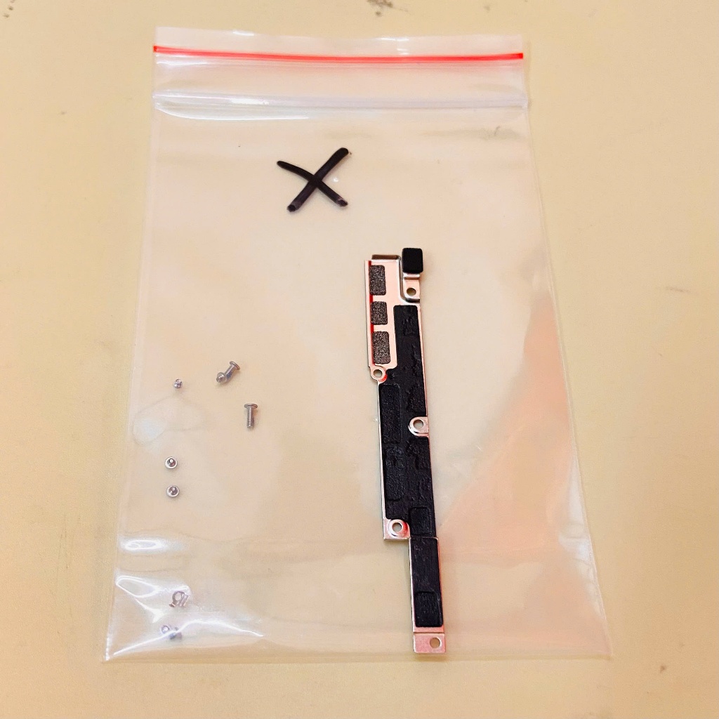 Bộ nẹp màn hình và nẹp pin (kèm ốc vít đầy đủ) gắn trong dành cho máy X-XS-XSM