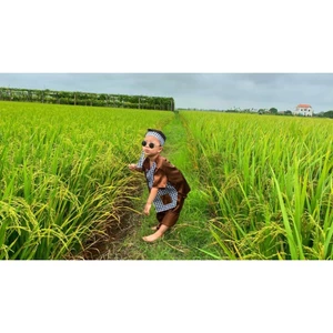 bộ nâu caro sẵn từ bé đến lớn