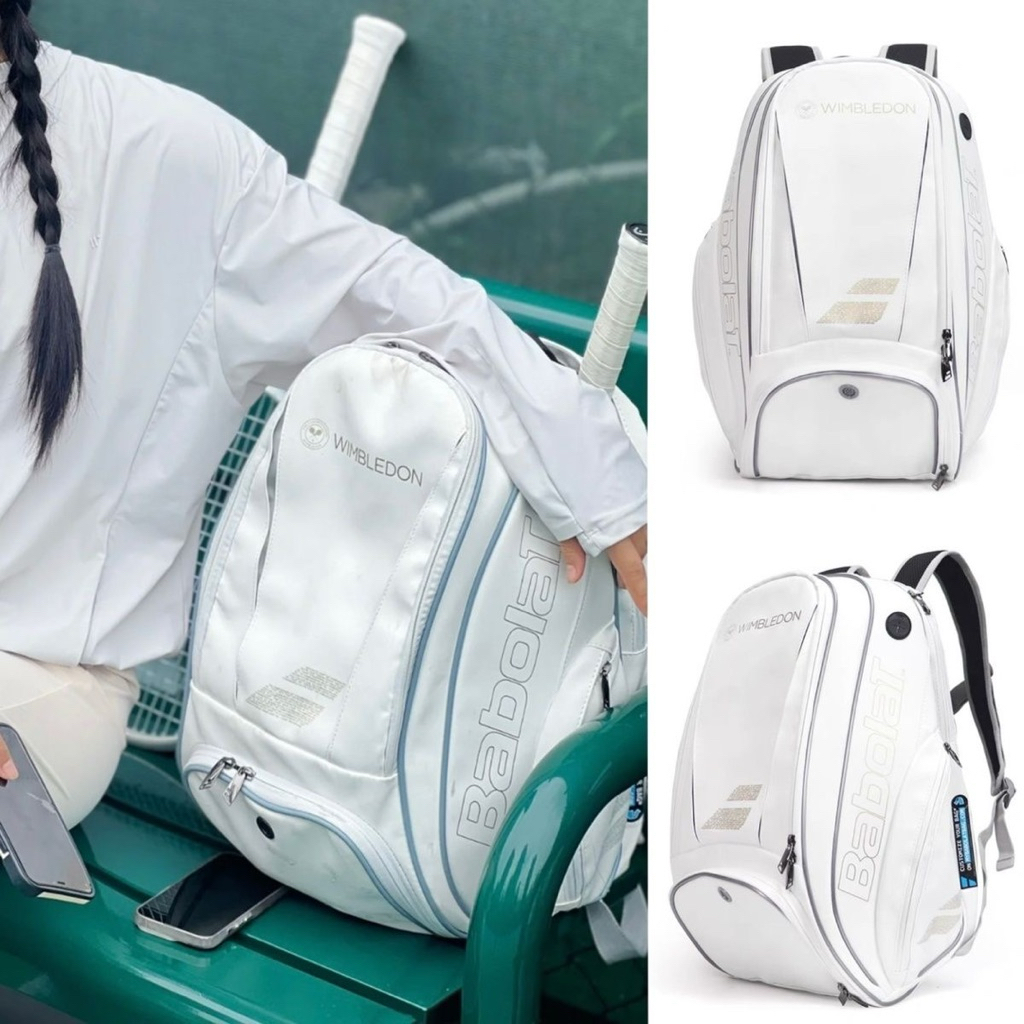 Balo thể thao Babolat Wimbledon cao cấp   – đựng vợt tennis / cầu lông
