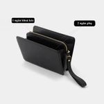 Clutch Cầm Tay Thời Trang Nam Cao Cấp, Chất Da EPSOM nhập khẩu, Phong Cách Hiện Đại 25x17,5x5 — ảnh 5