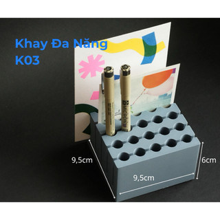 Khay Sắp Xếp Bàn Làm Việc Đa Năng | Desk Organizer Modular | Khay Đựng Bút – Phụ Kiện Decor Bàn Làm Việc