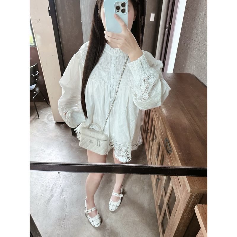 THUYDUONGZOO - ÁO VÁY SƠ MI BABYDOLL  REN THÔ TIỂU THƯ