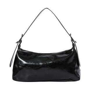 Babb Metal Logo 2-Way Eyelet Crossbody Bag Unisex