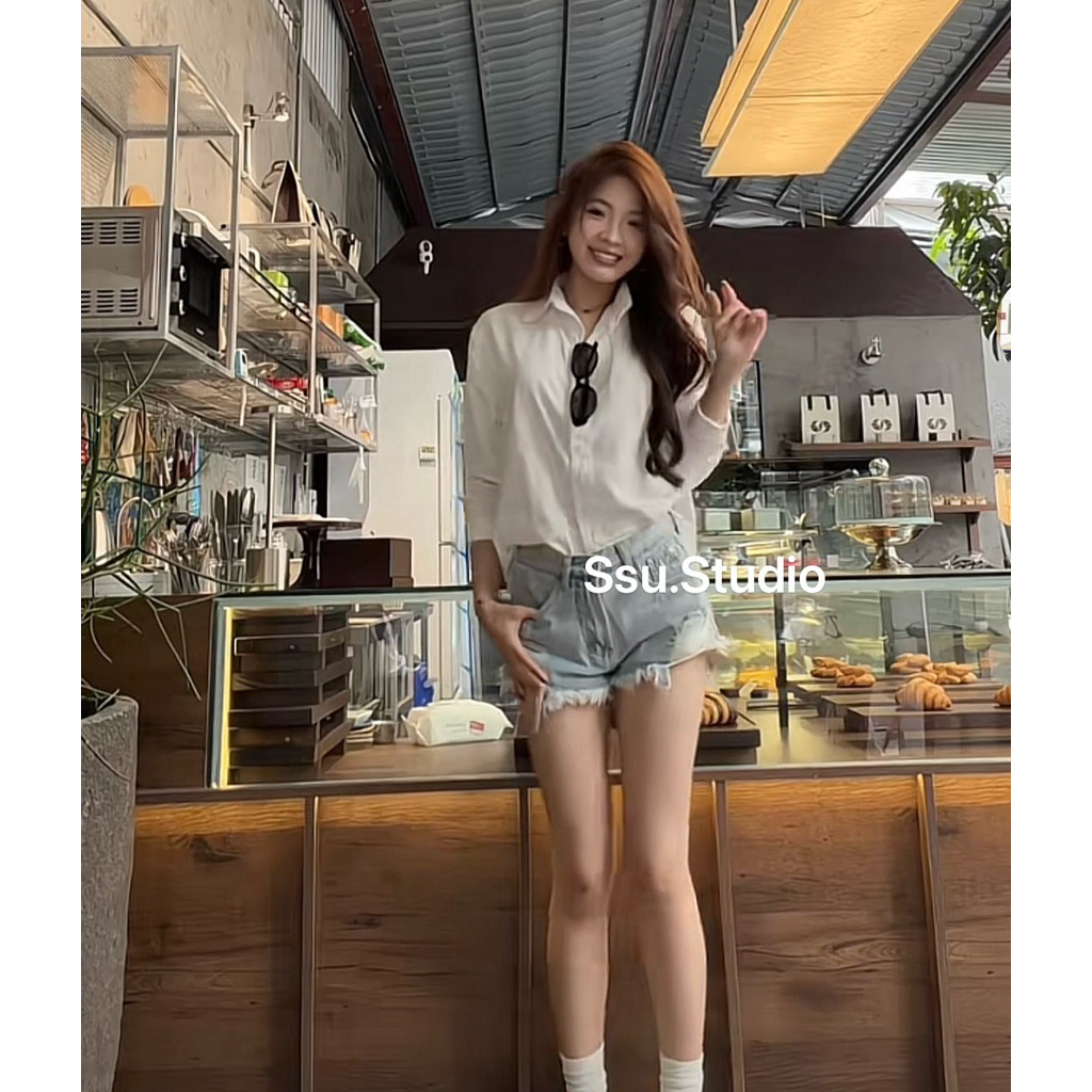 𝑺𝒔𝒖.𝑺𝒕𝒖𝒅𝒊𝒐// 【CÓ SẴN-RẺ VÔ ĐỊCH QUẦN SOOC DENIM RÁCH SIU HOT GIÁ TẠI NHÀ MÁY BÊN TRUNG 881