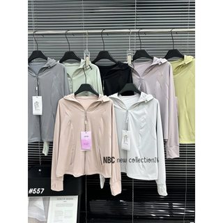 Áo khoác nắng khóa mũ su lạnh 557