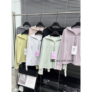 Áo khoác nắng khóa mũ su lạnh 557
