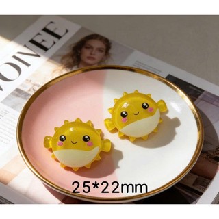 CHARM PHÁT SÁNG: Set Charm Đại Dương Cute – 8 Charm Sinh Vật Biển Kawaii Trang Trí Dép / Phụ Kiện