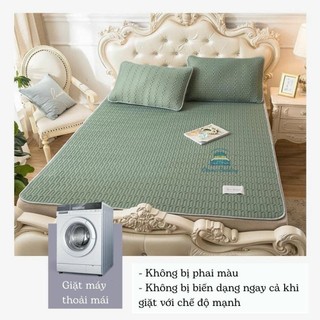 💦NẰM MÁT LẠNH 💦 Bộ Chiếu Điều Hòa Cao Su Non 3 Món (1 Chiếu + 2 Vỏ Gối) Hàng Nhập Loại 1_Chăn Ga Sỉ