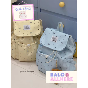 Balo Nữ Thời Trang Họa Tiết Chấm Bi BL529