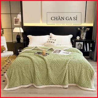🌆Italy Blanket🌆 Chăn Lông Cừu Họa Tiết Nước Ý Độc Đáo 2m3x2m Hàng Cao Cấp, Chuẩn Loại 1_Chăn Ga Sỉ