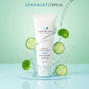 SỮA RỬA MẶT DÀNH CHO DA DẦU MỤN NHẠY CẢM CHIẾT XUẤT TỪ RAU MÁ DƯA LEO LUXVALEY GENTLE FACE WASH
