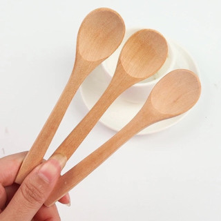 Thìa Gỗ Tre Múc Trà Matcha, Dụng Cụ Xúc Trà, Muỗng Thìa Xúc Trà