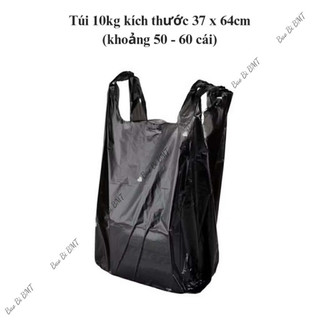 500  Gram Túi xốp đen đóng gói hàng, Loại Dày Chắc