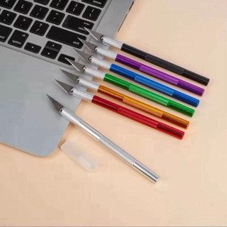 (Dao 4 chấu)Dao cắt giấy cán nhôm tỉa washi . Sticker hoặc dùng đính đá tranh đính đá,cạo đều,lột tỏi ,unbox