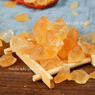 Đường phèn mật mía 100g, đường phèn vàng kết tinh, dùng nấu chè, chưng yến, tạo vị ngọt tự nhiên
