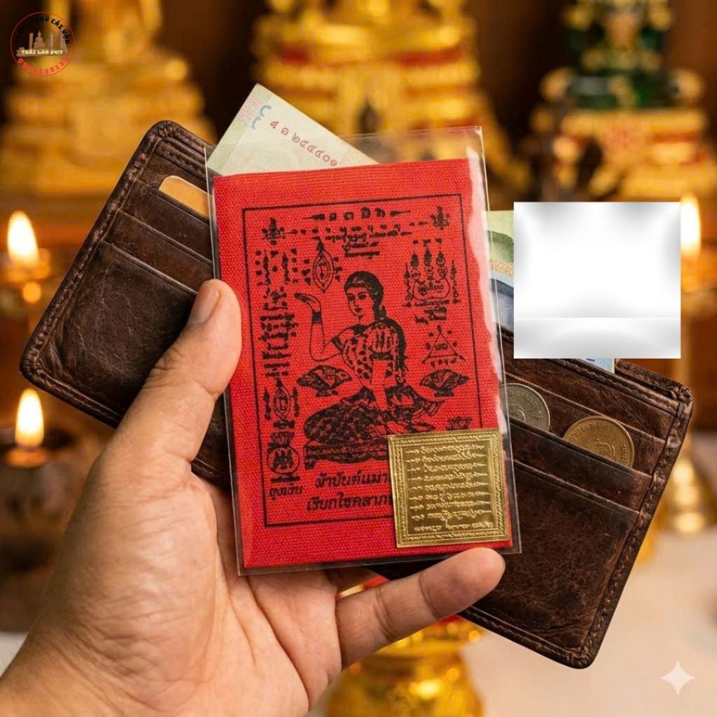 Vật Trang Trí Cầm Tay Phong Cách Thái Lan - Miếng Vải Đỏ Làm Quà Tặng Ý Nghĩa