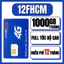 Sim Mobifone 6000GB 1 Năm 12MDT150 Mỗi Tháng 500Gb U1500 Tốc Độ Cao Sim Vào Mạng Xã Hội