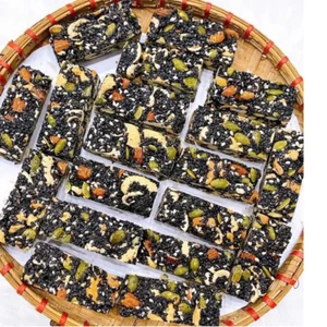 Bánh Mè Đen Mix Hạt dinh dưỡng, ăn vặt healthy, bánh ngon, Tốt cho sức khỏe