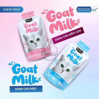 [Gói 50ml] Sữa tươi sữa dê KitCat Goat Milk cho mèo con