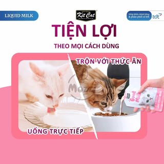 [Gói 50ml] Sữa tươi sữa dê KitCat Goat Milk cho mèo con