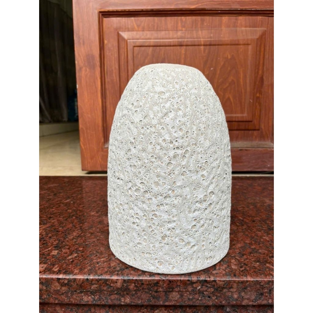 Bình gốm Bát Tràng dáng chuông củ lạc cắm hoa, cành quả decor nhà cửa, sự kiện