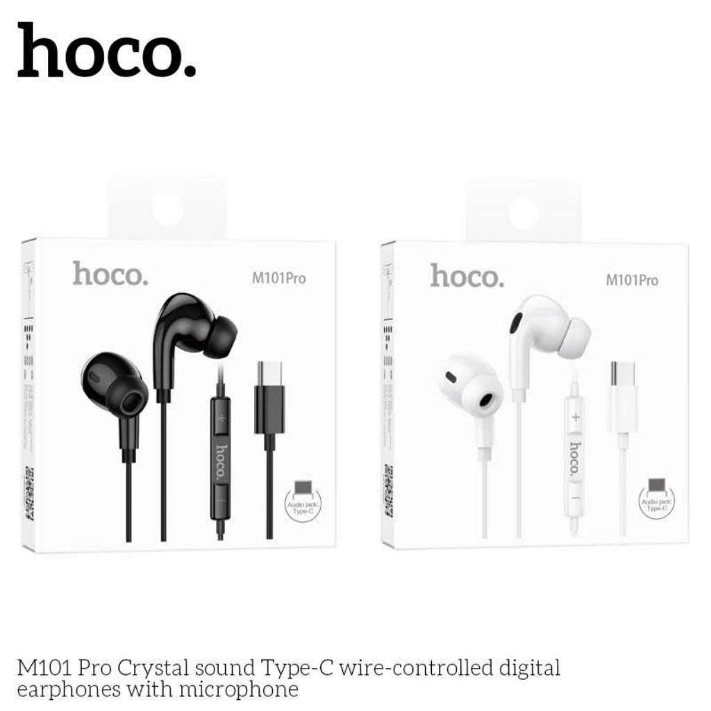 Tai nghe có dây chân typec Hoco M101 pro.