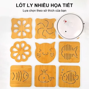 Tấm Lót Bàn Bằng Tre - Cách Nhiệt Tốt Dễ Vệ Sinh Chống trầy xước mặt bàn Đánh giá 5 sao【4】