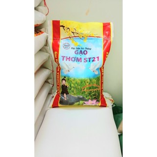 Gạo Đặc Sản ST21 Thượng Hạng 10Kg - Cơm Dẻo Thơm - Ngọt Cơm