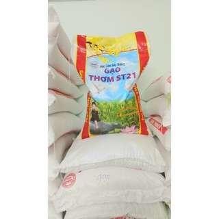 Gạo Đặc Sản ST21 Thượng Hạng 10Kg - Cơm Dẻo Thơm - Ngọt Cơm