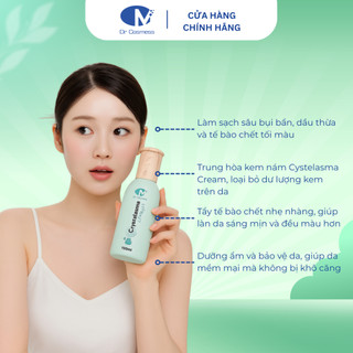 Sữa Rửa Mặt Cho Da Nám, Sạch Sâu, Độ Ph Cân Bằng, Dưỡng Sáng Da, Dịu Nhẹ, Lành Tính Dr Cosmess 100ml