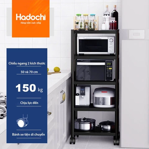 Powder-Coated Multi-Purpose Carbon Steel Rack with Wheels