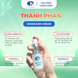 Kem Giảm Thâm Nách, Mờ Thâm, Sáng Mịn, Giảm Mùi Hôi Hiệu Quả, An Toàn, Lành Tính 20ml  Dr Cosmess