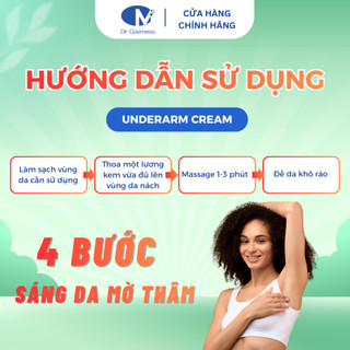Kem Giảm Thâm Nách, Mờ Thâm, Sáng Mịn, Giảm Mùi Hôi Hiệu Quả, An Toàn, Lành Tính 20ml  Dr Cosmess