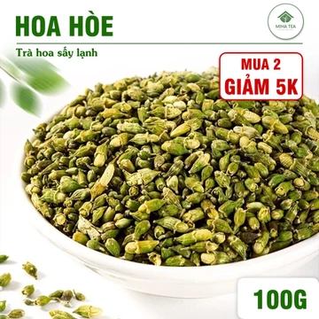 Hoa hòe 100g, trà hoa hòe, nụ hoa hòe, đã rang thơm, sạch, không lẫn tạp chất - MIHA TEA