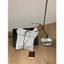 WGWE | Áo thun cổ vuông chấm bi thắt nơ phong cách Pháp vintage – W8864#