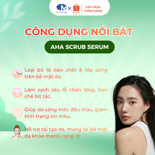 Serum Tẩy Tế Bào Chết  AHA, Sạch Sâu Lỗ Chân Lông & Mụn, Ngừa Bít Tắc, Không Kích Ứng 40ml DrCosmess