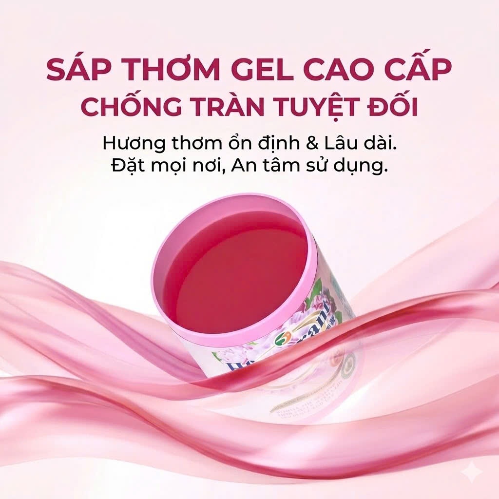 Thiết kế của Sáp Thơm Khử Mùi Phòngủ