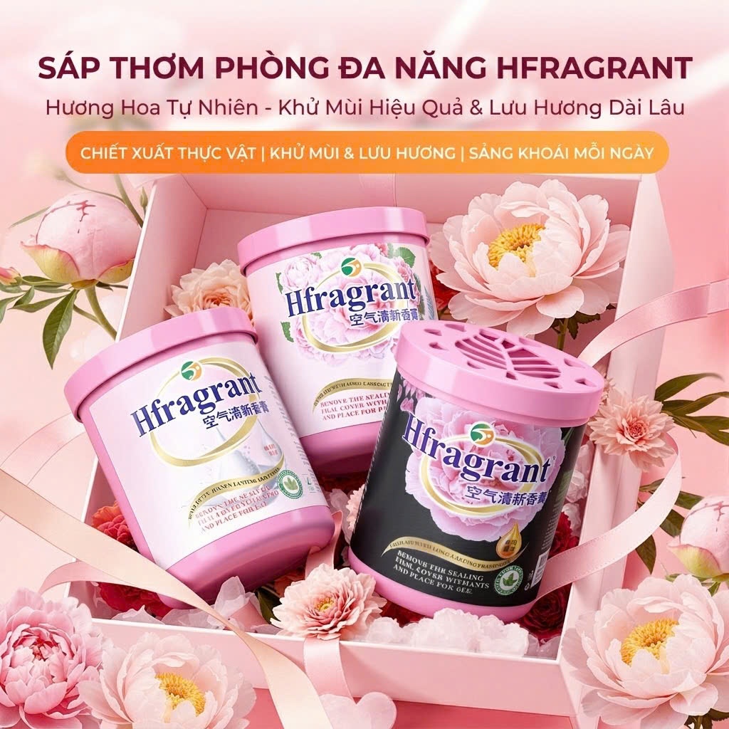 Sáp Thơm Khử Mùi Phòngủ - Hình ảnh thực tế